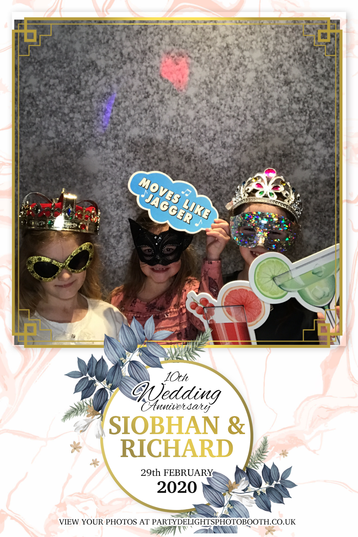 Siobhan and Richards Vow renewal  | View more photos from the event at gallery.partydelightsphotobooth.co.uk/u/PartyDelightsPhotoBooth/Siobhan-and-Richards-Vow-renewal